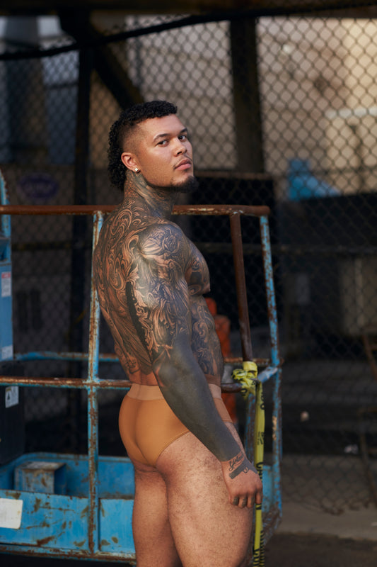 nude nude brief - pale